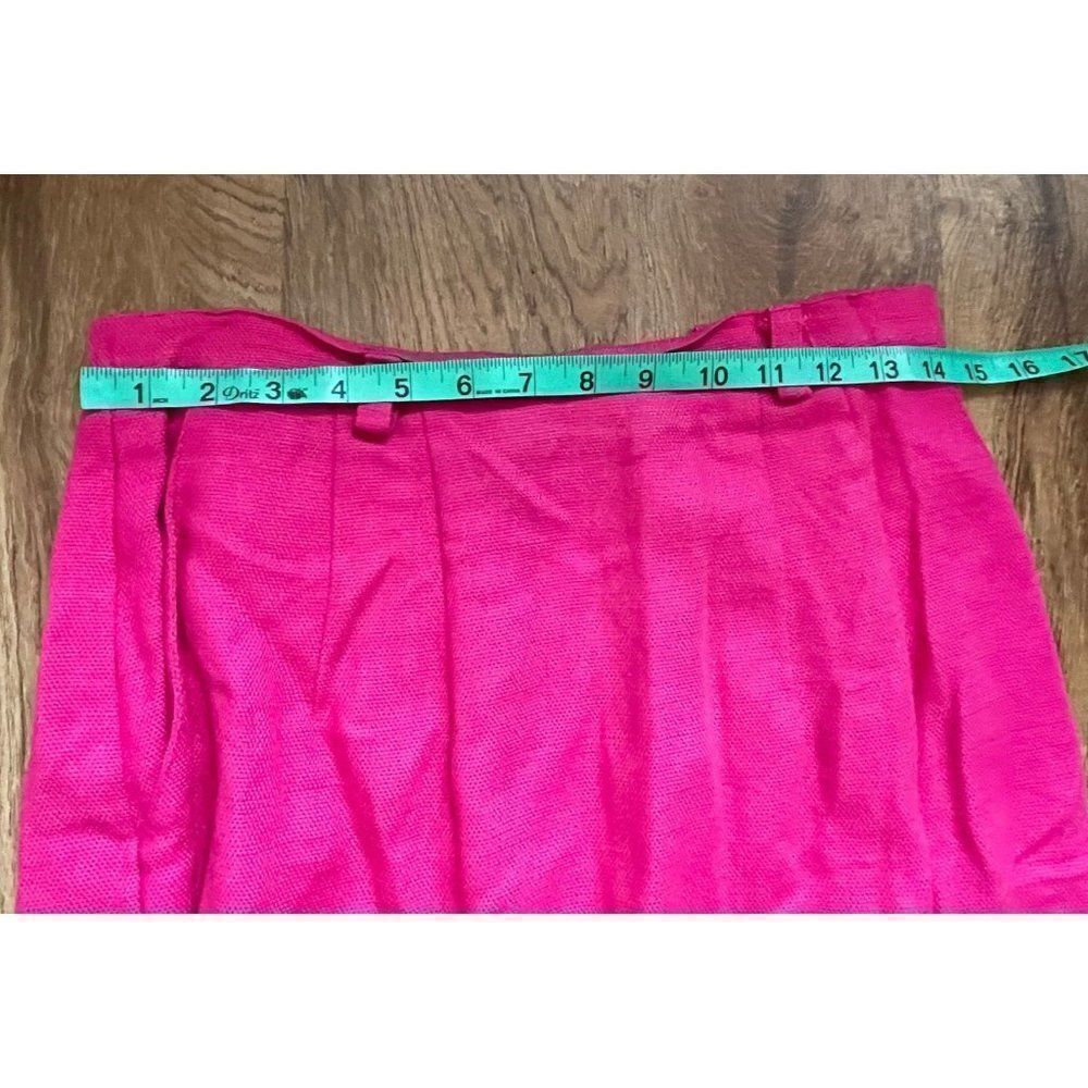 Vintage Sharon Young Sportswear long bright pink skirt 6 womens - Picture 4 of 10